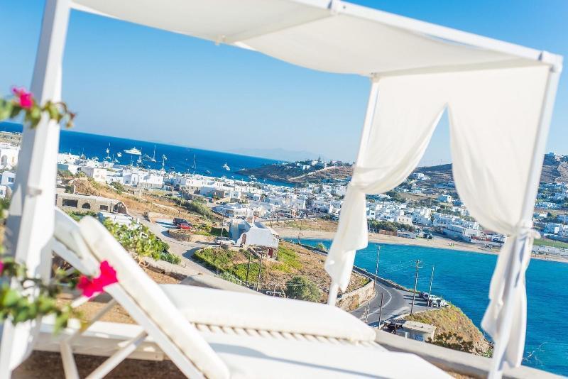 Mykonos Town The Corfos Hills House 빌라 외부 사진