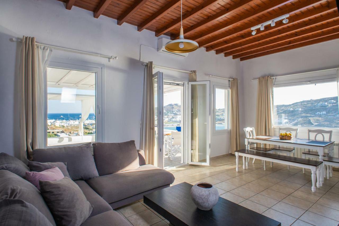 Mykonos Town The Corfos Hills House 빌라 외부 사진