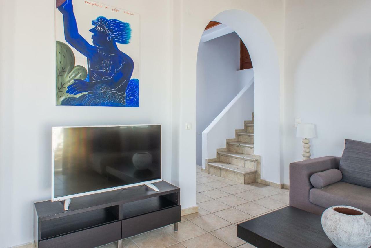 Mykonos Town The Corfos Hills House 빌라 외부 사진
